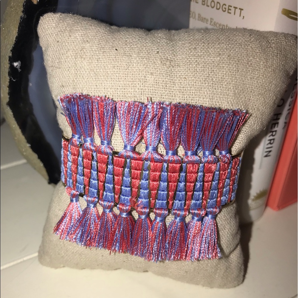 Stella & Dot Fleetwood Fringe Cuff